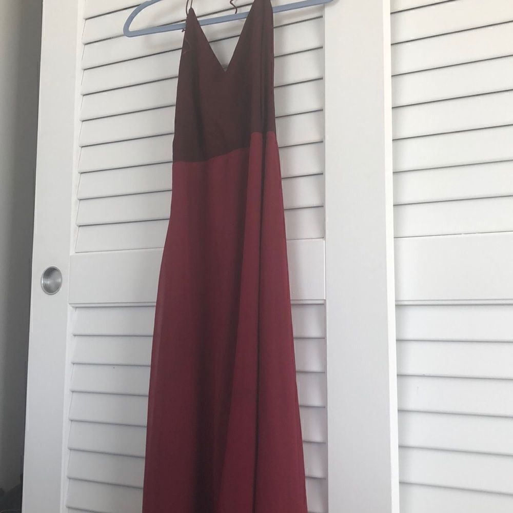 🌿LONG TWO TONED DRESS🌿 - Picture 3 of 5